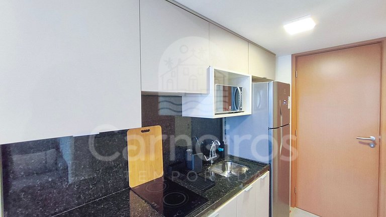 Studio no Carneiros Atlântico - Beira-Mar (D130)