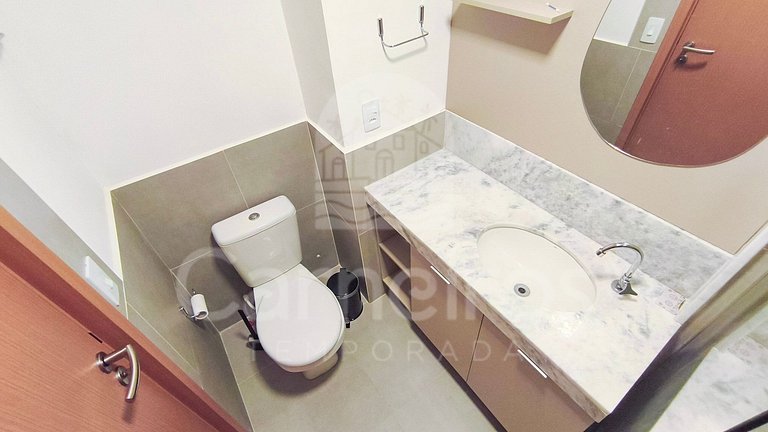 Studio no Carneiros Atlântico - Beira-Mar (D130)