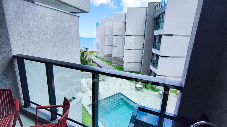 Studio no NoMar - Praia dos Carneiros - À beira-mar (B05-D)