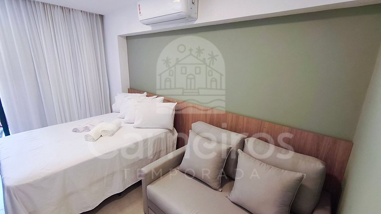 Studio no NoMar - Praia dos Carneiros - À beira-mar (B05-D)