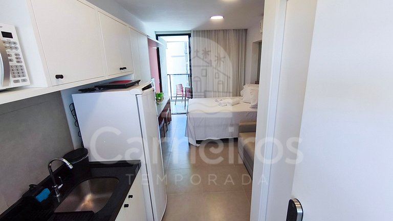 Studio no NoMar - Praia dos Carneiros - À beira-mar (B05-D)