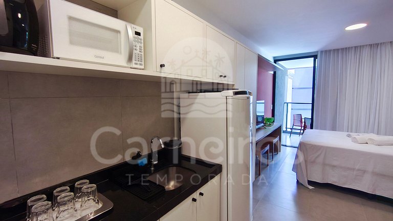 Studio no NoMar - Praia dos Carneiros - À beira-mar (B05-D)