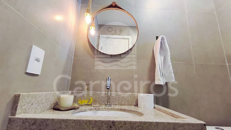 Studio no NoMar - Praia dos Carneiros - À beira-mar (B05-D)