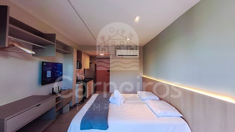 Studio no Carneiros Atlântico - Beira-Mar (D227)