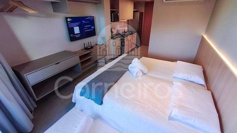 Studio no Carneiros Atlântico - Beira-Mar (D227)