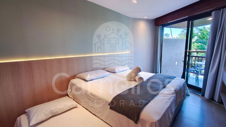 Studio no Carneiros Atlântico - Beira-Mar (D227)