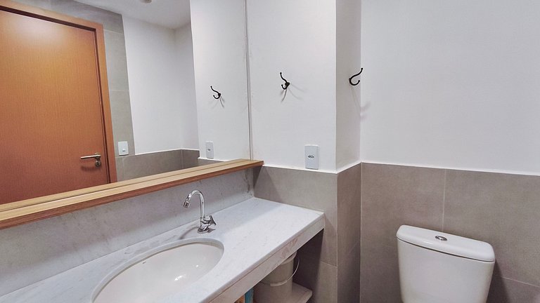 Carneiros Atlântico | Studio Perto da Praia (D120)