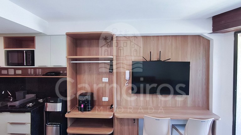 Studio no Carneiros Atlântico - Pé na areia (D120)