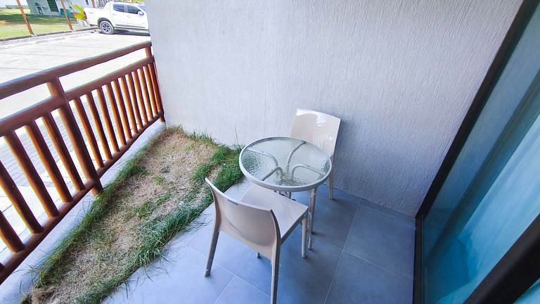 Praia dos Carneiros | Studio com Varanda (D009)