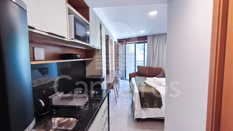 Studio no Carneiros Atlântico - Pé na areia (D009)