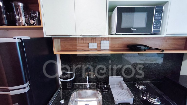 Studio no Carneiros Atlântico - Pé na areia (D009)