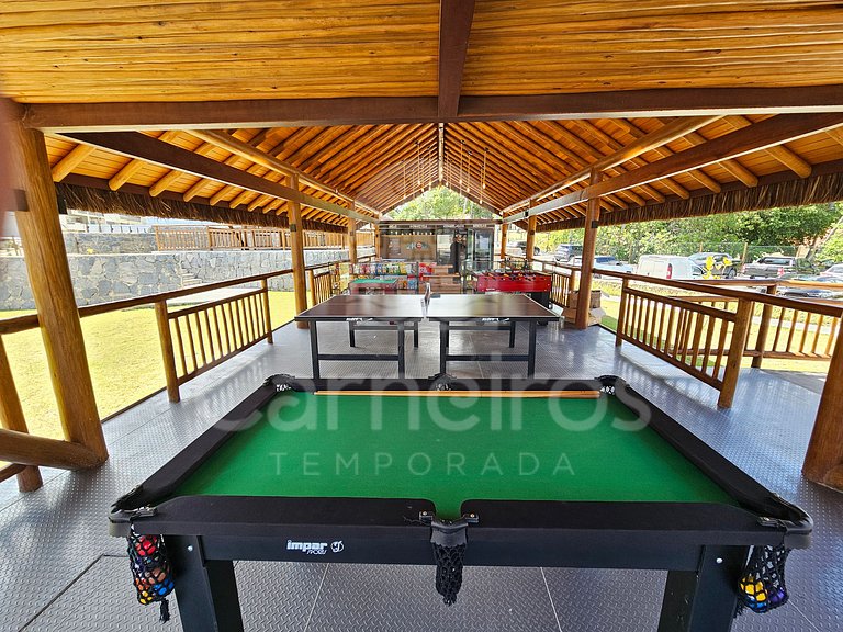 Studio no Carneiros Atlântico - Pé na areia (D324)