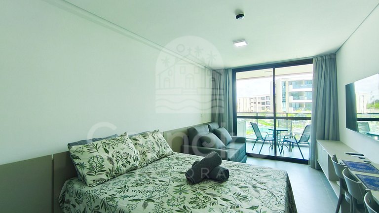 Studio Vista Piscina no Beach Class Verano (A04-3)