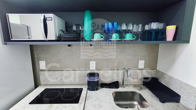 Studio Vista Piscina no Beach Class Verano (A04-3)