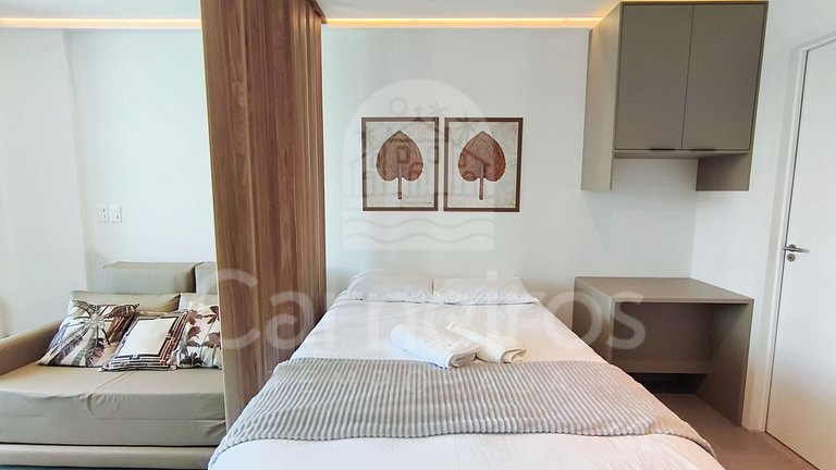 Studio Vista Piscina no Beach Class Verano (B14-3)