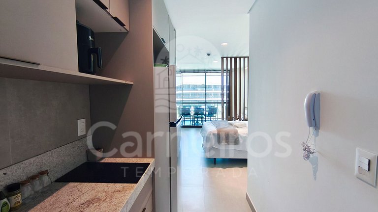 Studio Vista Piscina no Beach Class Verano (B14-3)