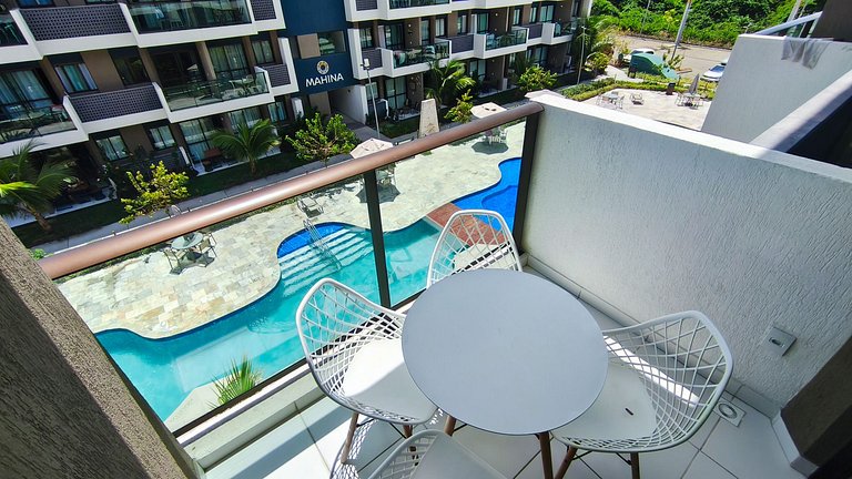 Porto de Galinhas | Studio | Vista Piscina (B20-2)
