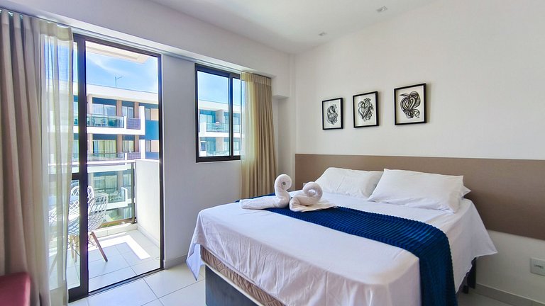 Porto de Galinhas | Studio | Vista Piscina (B20-2)