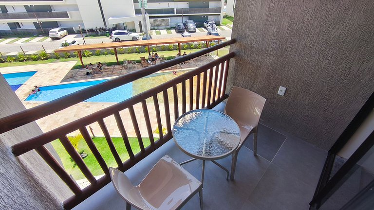 Carneiros Atlântico | Studio Vista Piscina (D206)