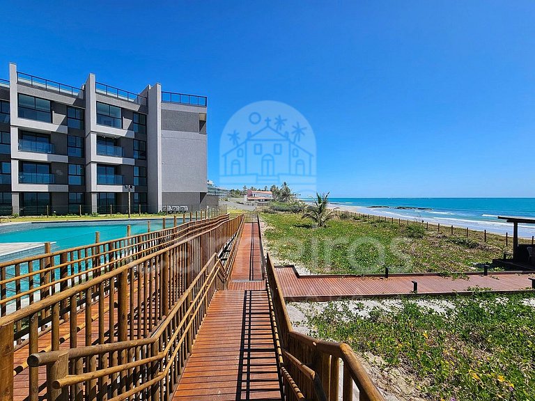 Studio Vista Piscina e Mar Lateral - Nomar (B09-D)