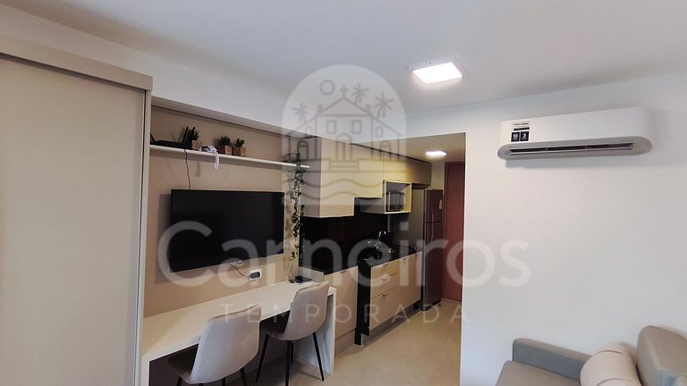 Studio no Carneiros Atlântico - Beira-Mar (D127)