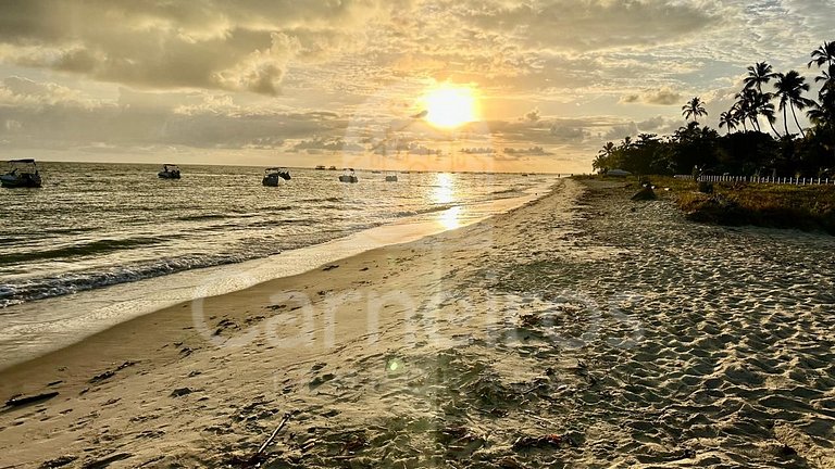 Studio no Carneiros Atlântico - Pé na areia (D009)