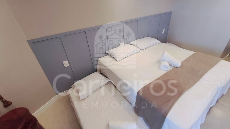 Studio no Carneiros Atlântico - Pé na areia (D232)