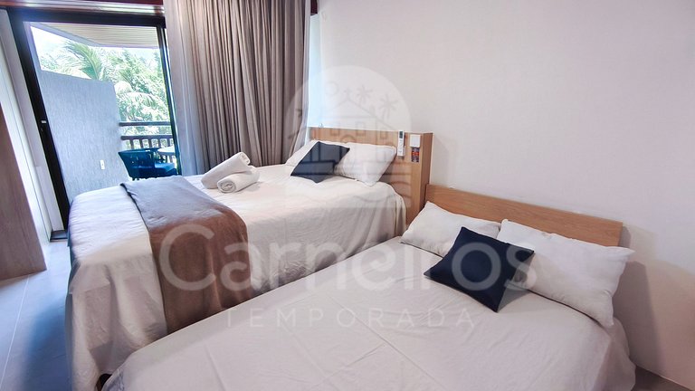 Studio no Carneiros Atlântico - Beira-Mar (D225)