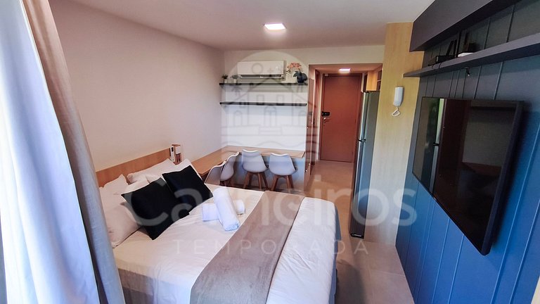 Studio no Carneiros Atlântico - Beira-Mar (D225)