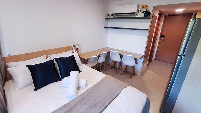 Carneiros | Studio c/ Vista | Beira-Mar (D225)