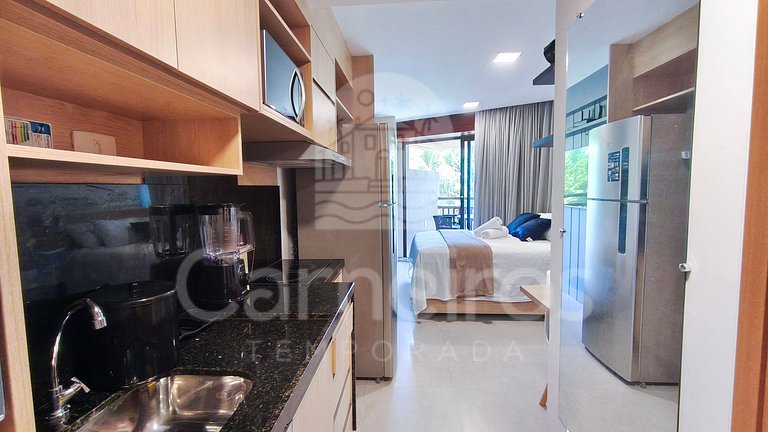 Studio no Carneiros Atlântico - Beira-Mar (D225)