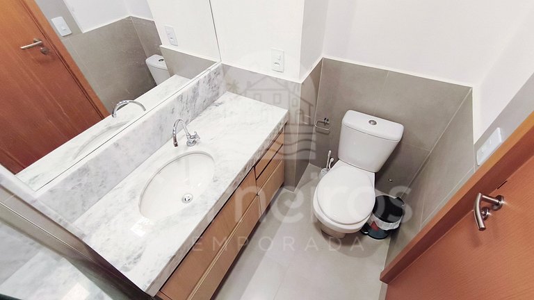 Studio no Carneiros Atlântico - Beira-Mar (D225)