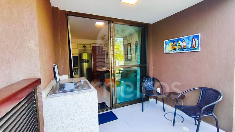 Flat 02 Quartos - Cupe Beach Living (00E)