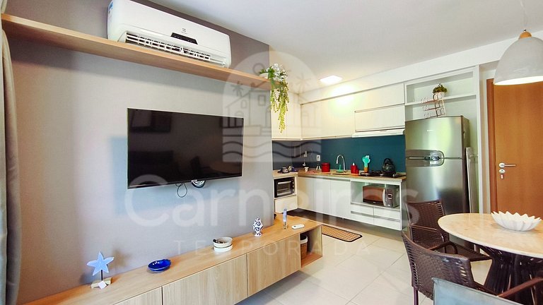 Flat 02 Quartos - Cupe Beach Living (00E)