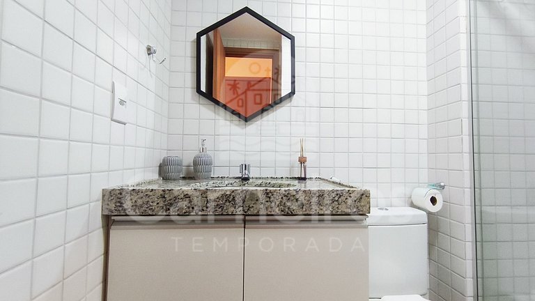 Flat 02 Quartos - Cupe Beach Living (00E)