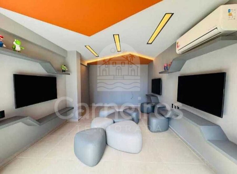 Studio Beira-Mar no Nomar Beach (B03-C)