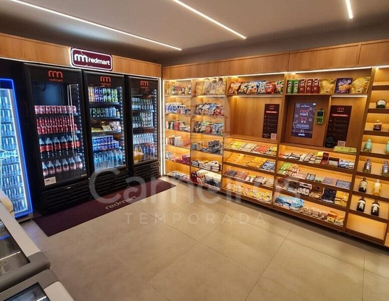 Studio Vista Piscina e Mar Lateral - Nomar (B09-D)