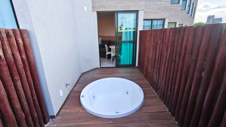 Carneiros | Studio Térreo c/ Jacuzzi | Max (X7-6)