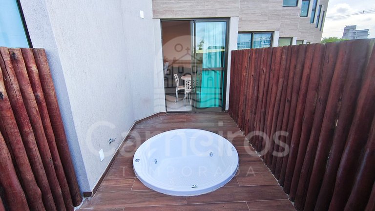 Studio c/ jacuzzi privativa -Max Carneiros (X7-6)