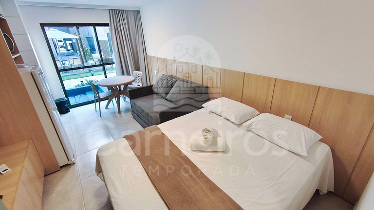 Carneiros | Studio Térreo c/ Piscina | Max (X11-6)