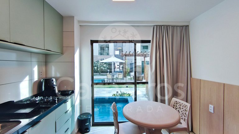 Carneiros | Studio Térreo c/ Piscina | Max (X11-6)