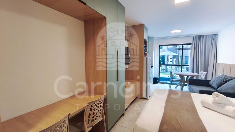 Carneiros | Studio Térreo c/ Piscina | Max (X11-6)