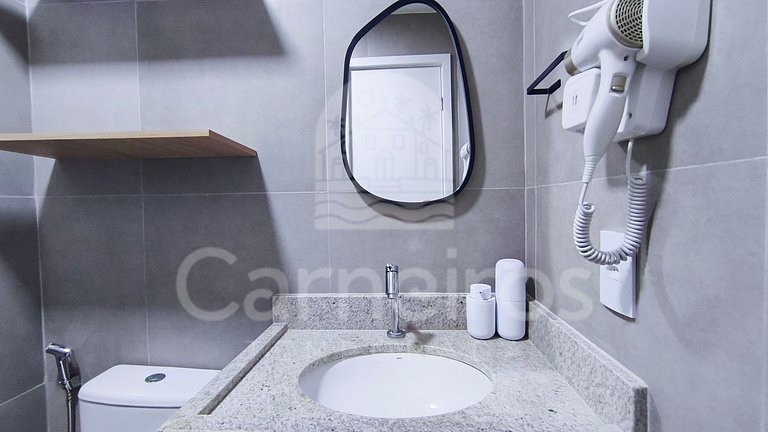 Studio Vista Piscina e Mar Lateral - Nomar (B09-D)