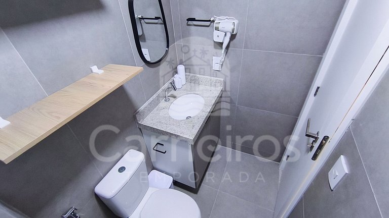 Studio Vista Piscina e Mar Lateral - Nomar (B09-D)