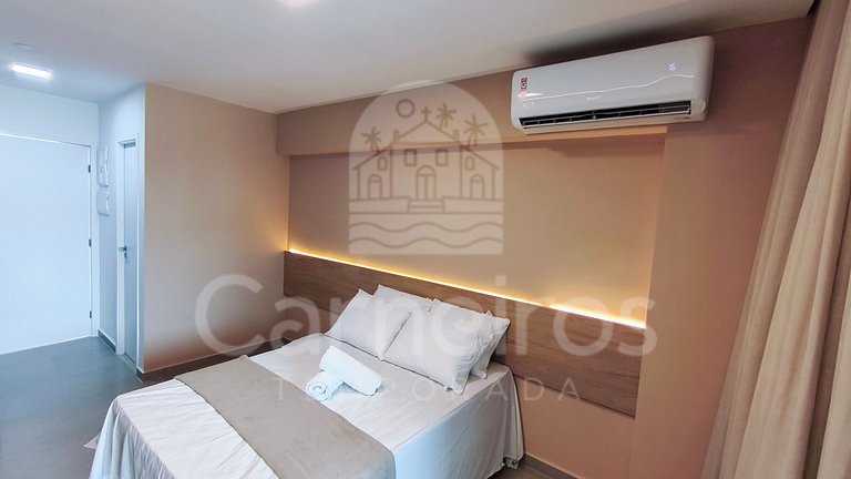 Studio Vista Piscina e Mar Lateral - Nomar (B09-D)