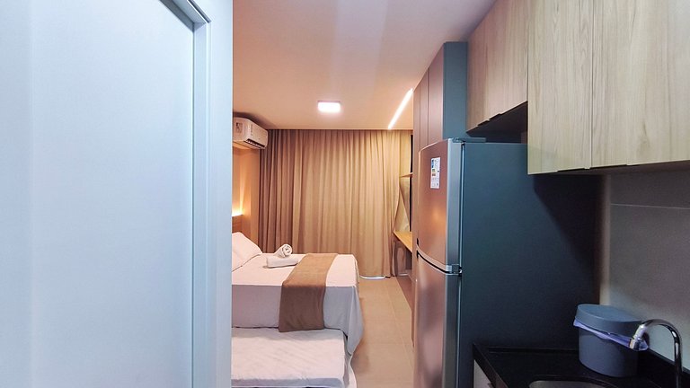 Carneiros | Studio Vista Piscina | Nomar (B09-D)