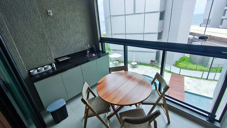 Carneiros | Studio Vista Piscina | Nomar (B09-D)