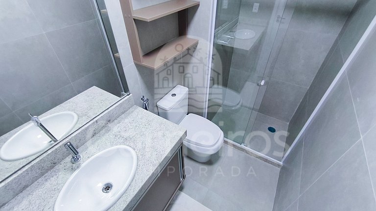 Flat no Beach Class Summer Residence (C12-5)