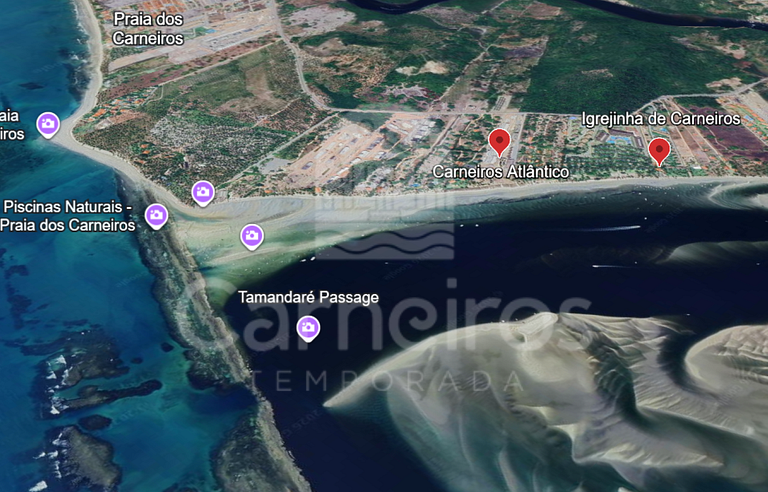 Studio no Carneiros Atlântico - Beira-Mar (D229)