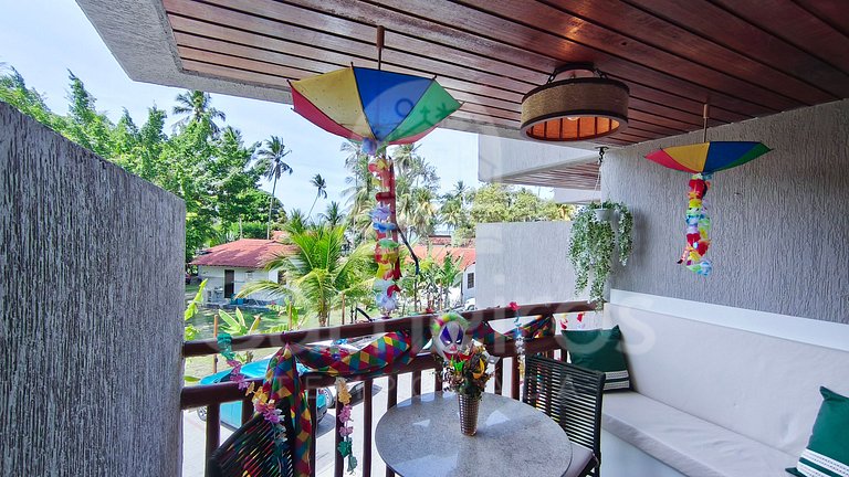 Studio no Carneiros Atlântico - Beira-Mar (D125)